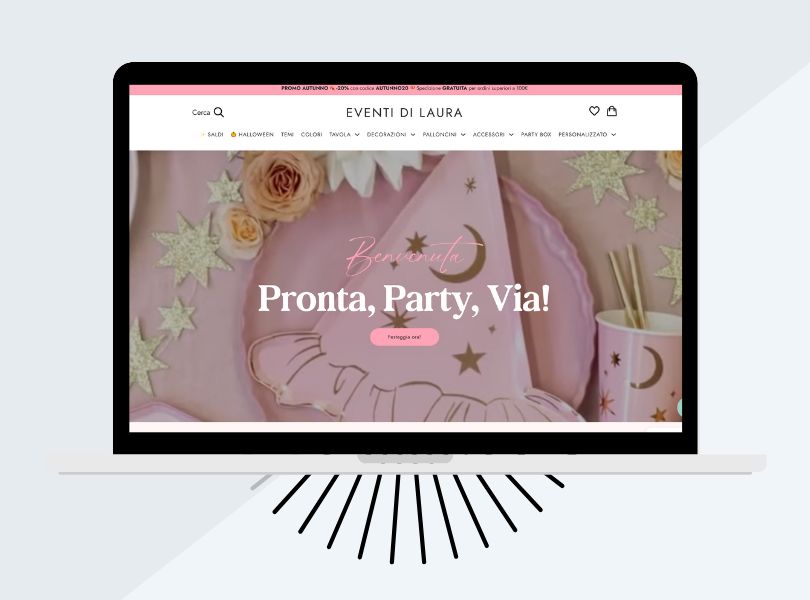 Ecommerce Eventi di Laura