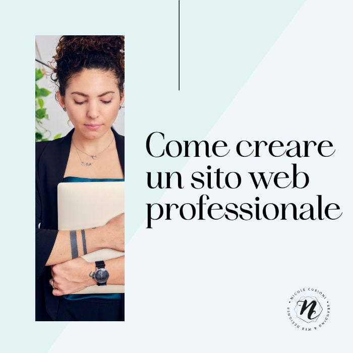 come creare un sito web professionale