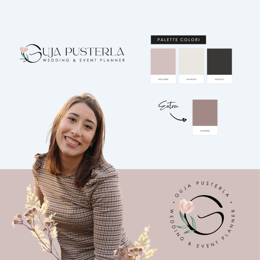 Esempi di personal branding 2 logo wedding planner