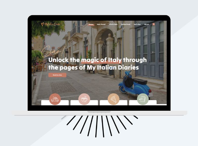 creazione blog travel myitaliandiaries