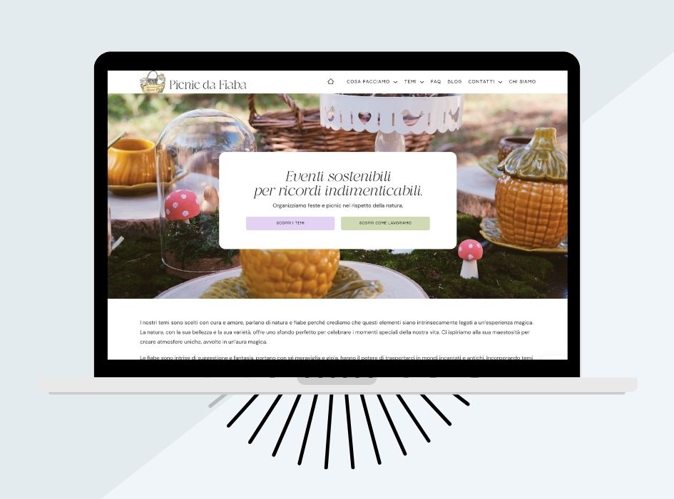 sito web Picnic da Fiaba