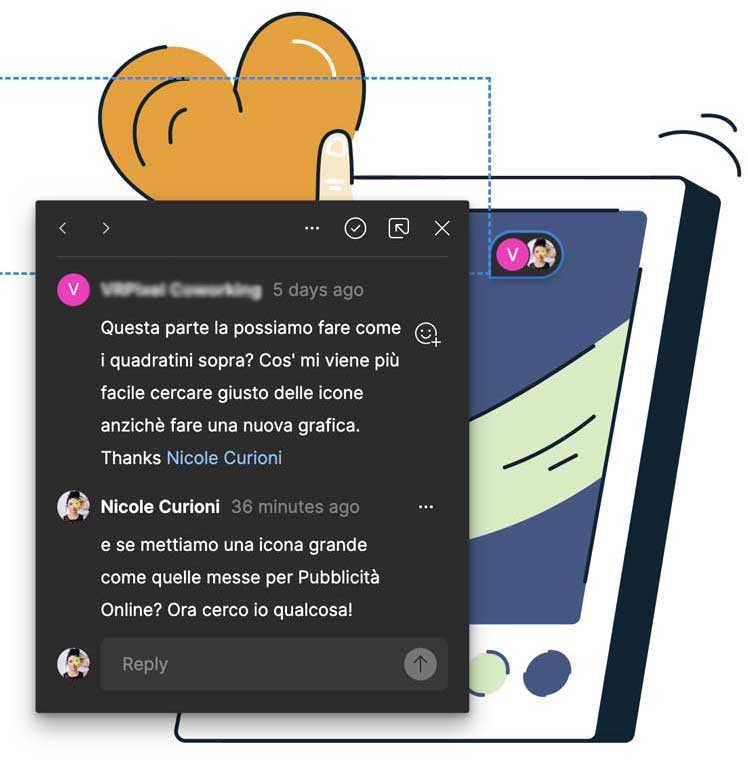 commenti figma