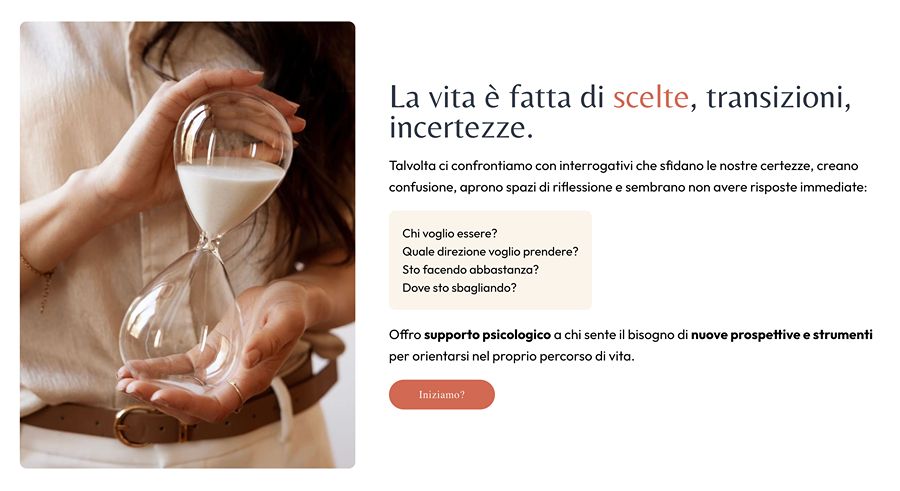 importanza immagini in sito psicologo