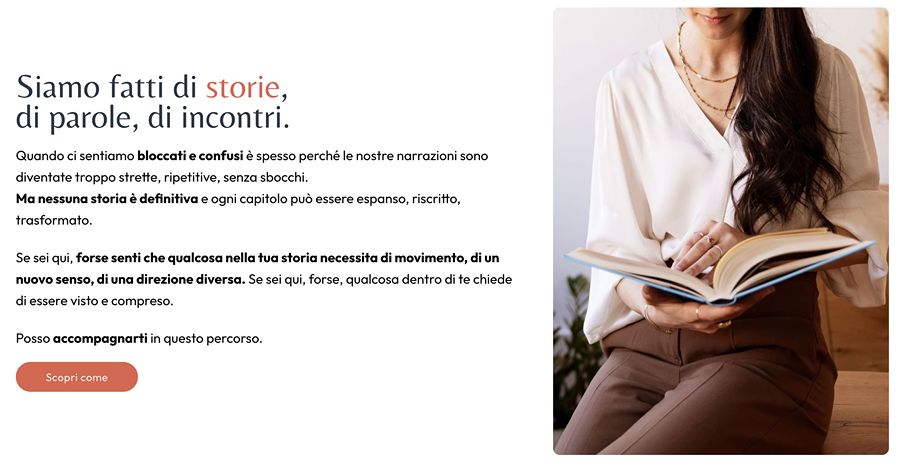 titoli accoglienti sito psicologo